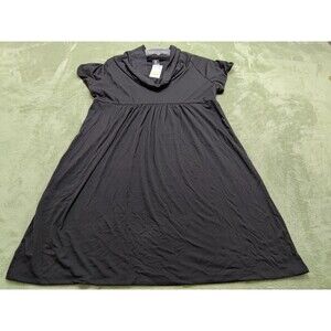 JFW Black ShortSleeve Turtle Neck Dress Woman’s  Size 2x